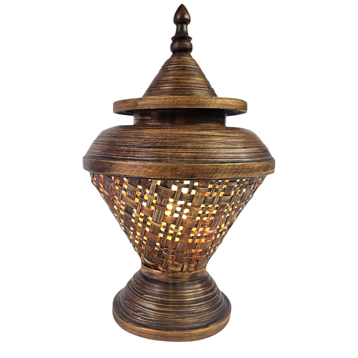 Rattan Lampe
