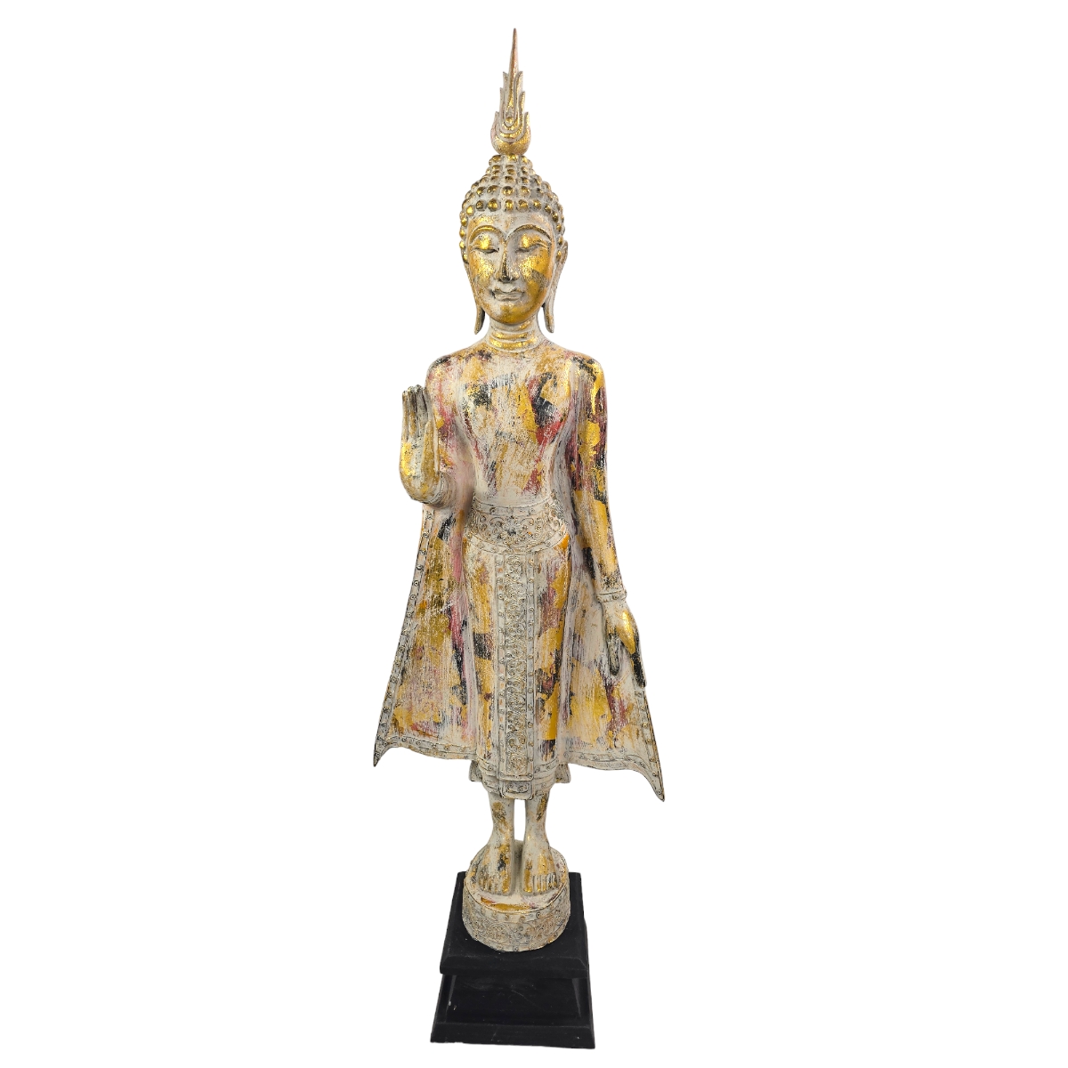 Buddha 130 cm Bunt