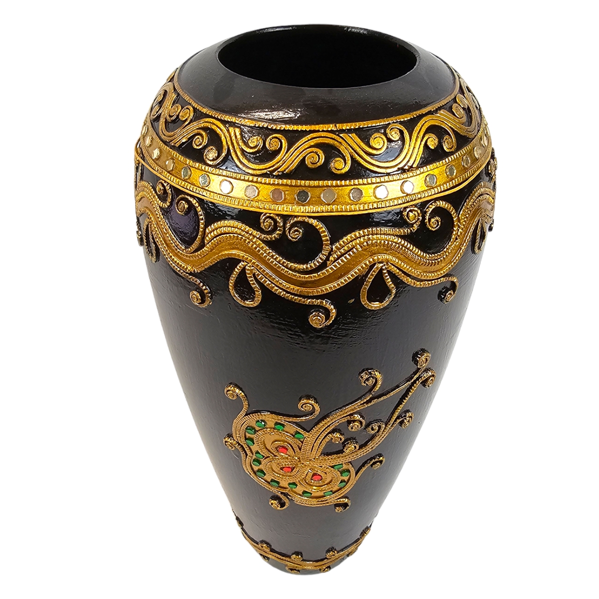 Vase aus Holz Vase aus Holz